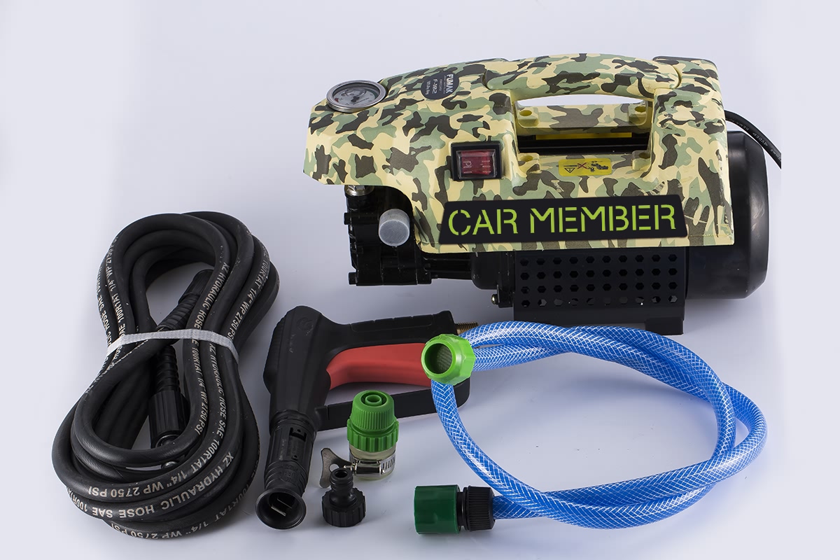 Machine Car Wash engine and accessories