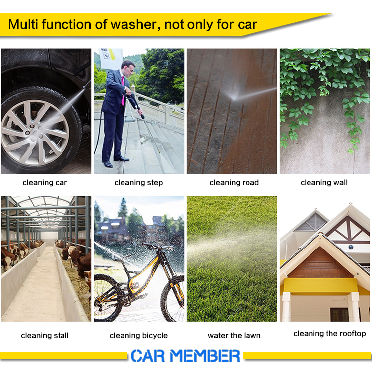 other functions for washing car with pressure washer 