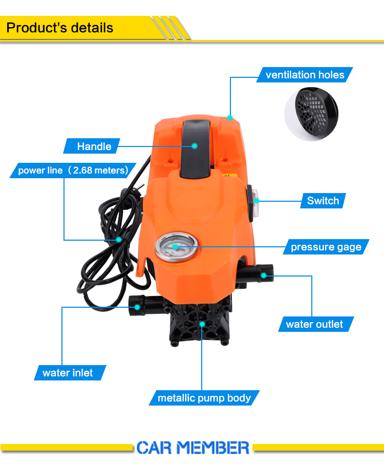 pressure car wash machine details