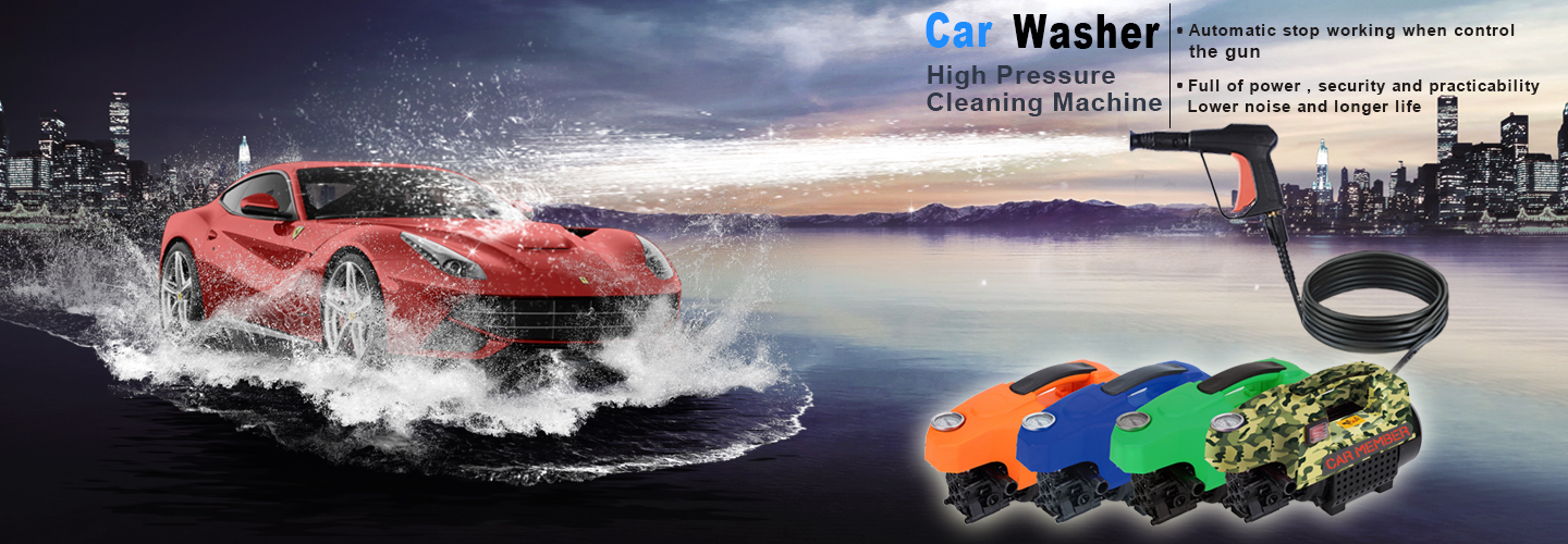 Self Wash Car Wash with C200 - High Pressure Washer C200