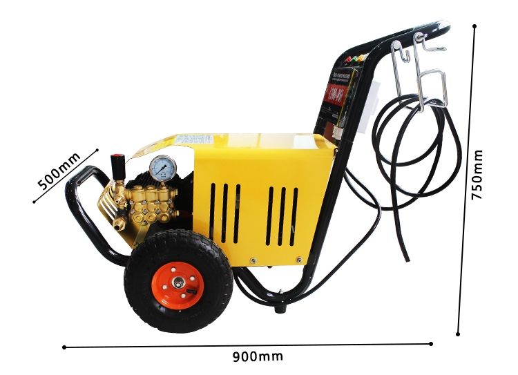 Size of Mobile Car Wash Equipment-C66s