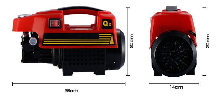 Size of Pressure Cleaner-C200
