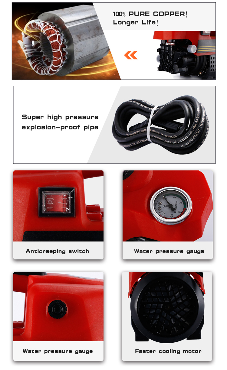 Details of Portable Pressure Washer-C200