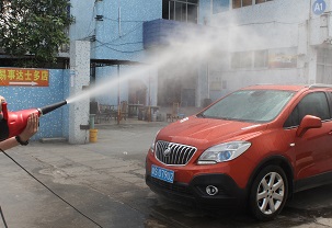 General Cleaning with Car Washer